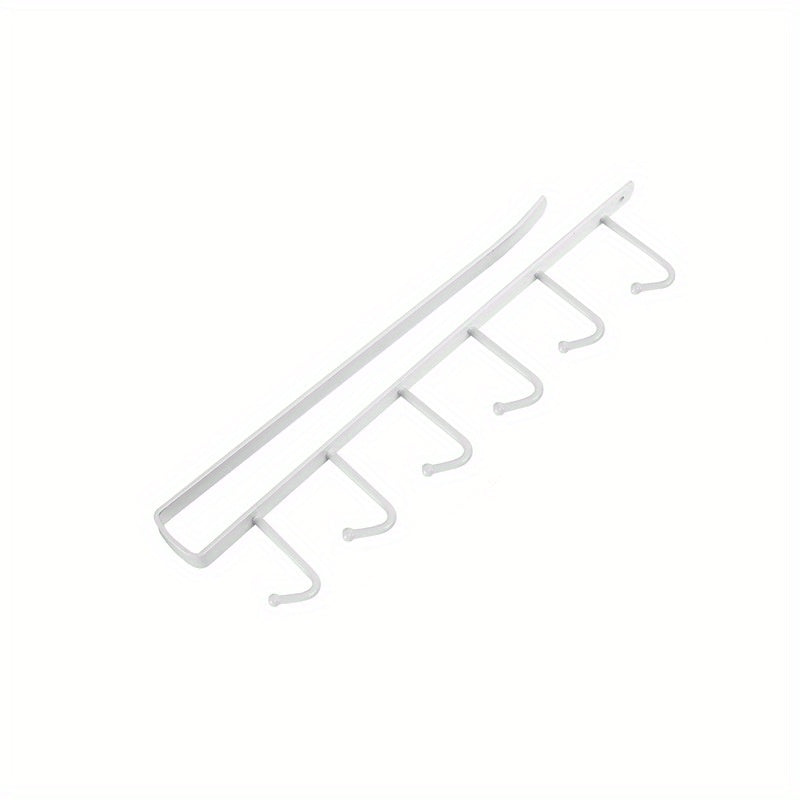 Bathroom Cabinet Storage Hangers Multifunctional Hook Rack Nail Cup Holder