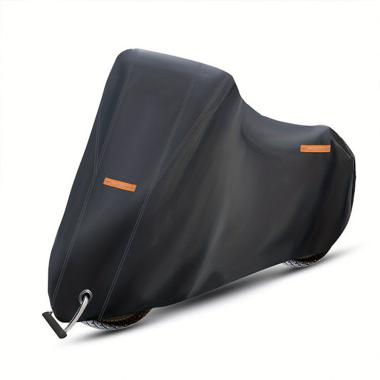 All Season Motorcycle Cover Waterproof Sun Outdoor Protection Reflective