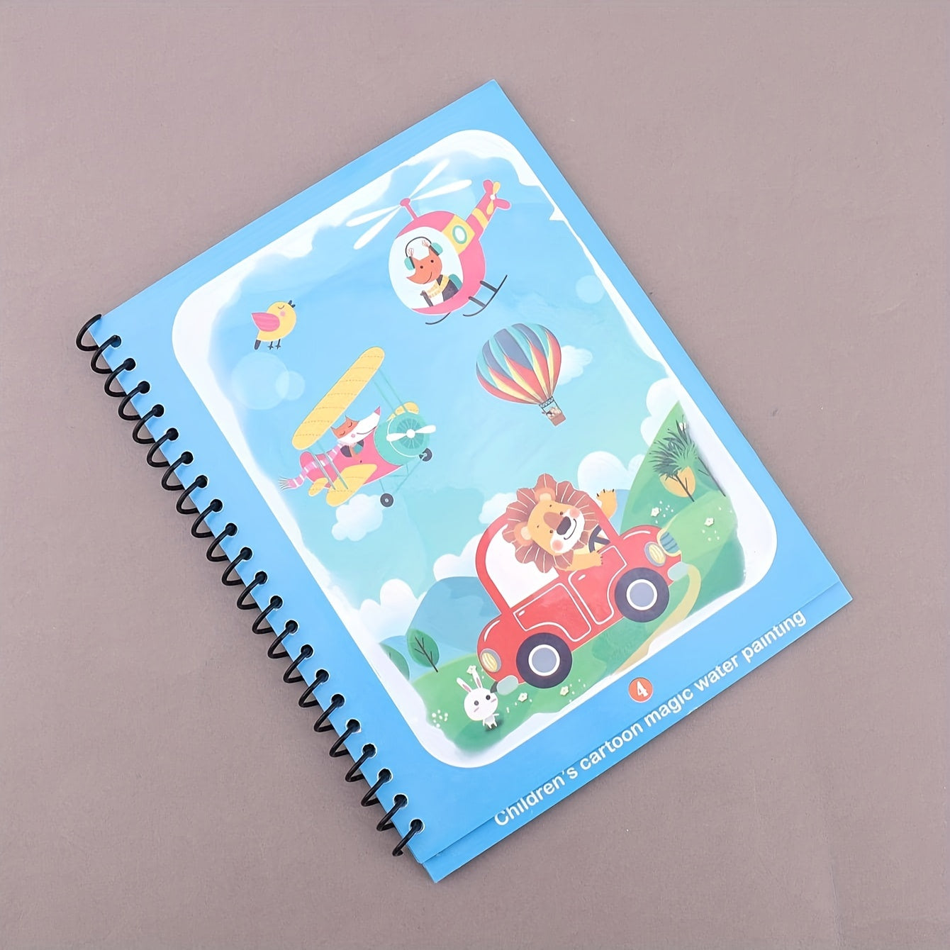 Water Painting Book Cartoon Graffiti Magical Self-disappearing