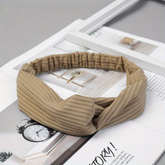 Knotted Headbands For Women Elastic Sports Yoga Headband Girls Hair Accessories