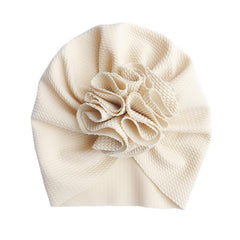 Newborn Infant Flower Beanie Caps Turban For Baby Boys And Girls