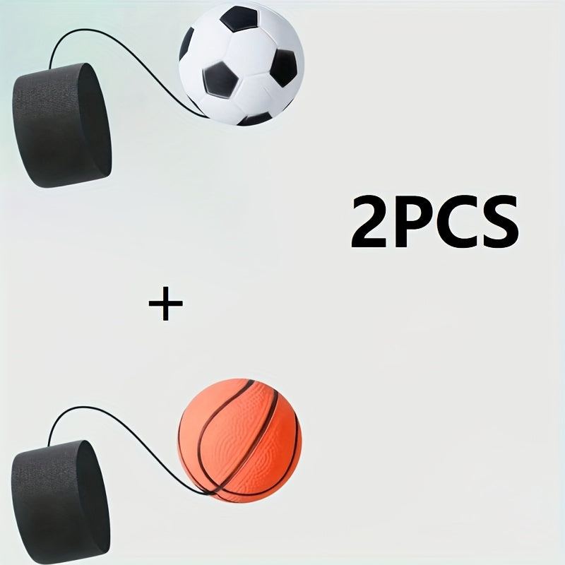High Elasticity Wrist Buckle Ball 63Mm - 2pcs Set, Fun Novelty Toy