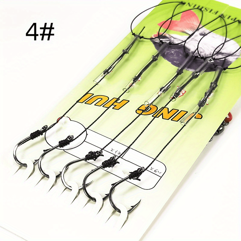 5pcs Carp Fishing Kit with Hooks Line and Accessories for Success
