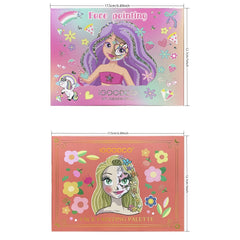 Halloween Multicolor Eyeshadow Palette Waterproof Body Paint