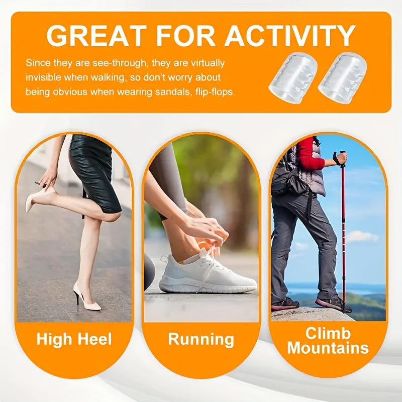 Silicone Toe Protector Soft Breathable Wear Resistant Travel Finger Protector