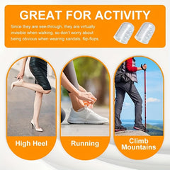 Silicone Toe Protector Soft Breathable Wear Resistant Travel Finger Protector