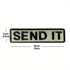 Tactical Morale Patch Olive & Fastener Hook & Loop Emblem