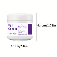 2-in-1 Night Eye Cream with Caffeine & Peptides