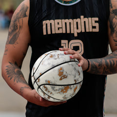 Luminous Marble Texture Basketball Size 7 for Training and Entertainment