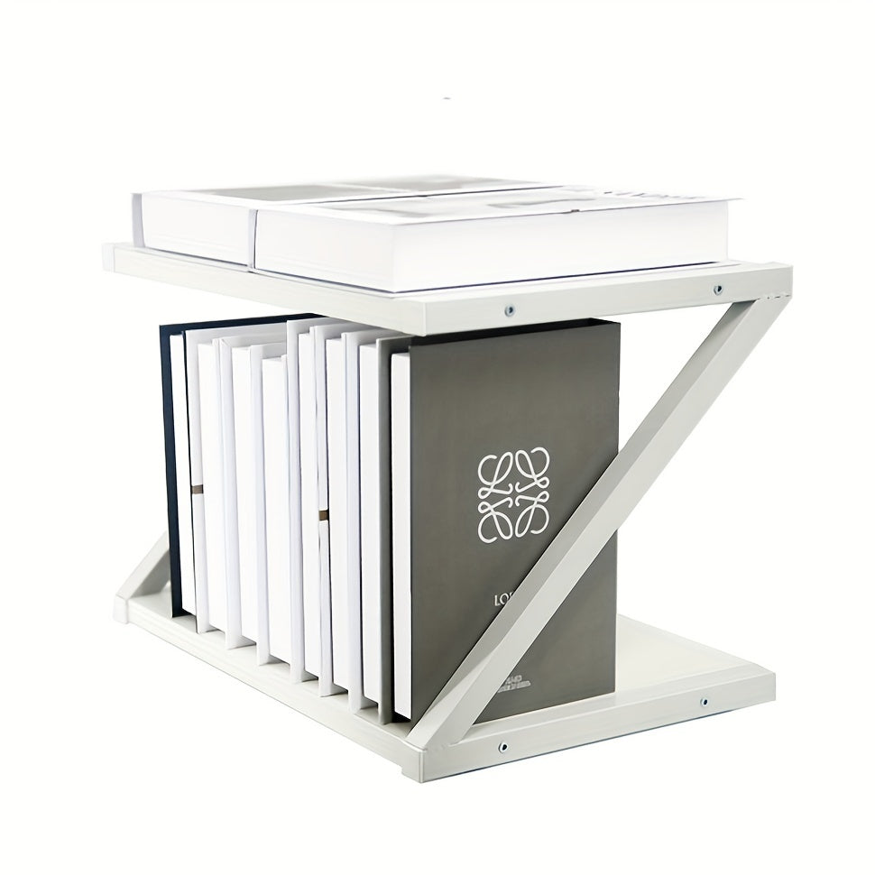 Desk Bookshelf Office Desk Storage Rack Study Table Storage Cabinet