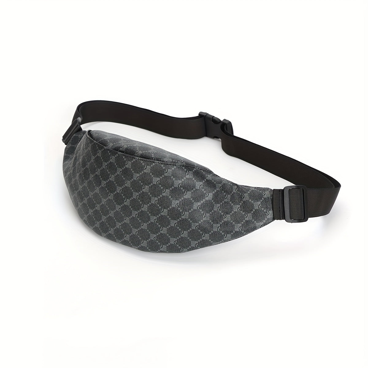 Men's Leather Multifunctional Waist Bag Fanny Pack Messenger Bag