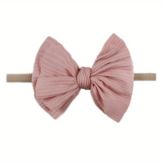 Threaded Bow Baby Decorative Headband