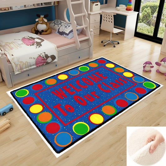Large Carpet Area Rug for Classroom or Living Room