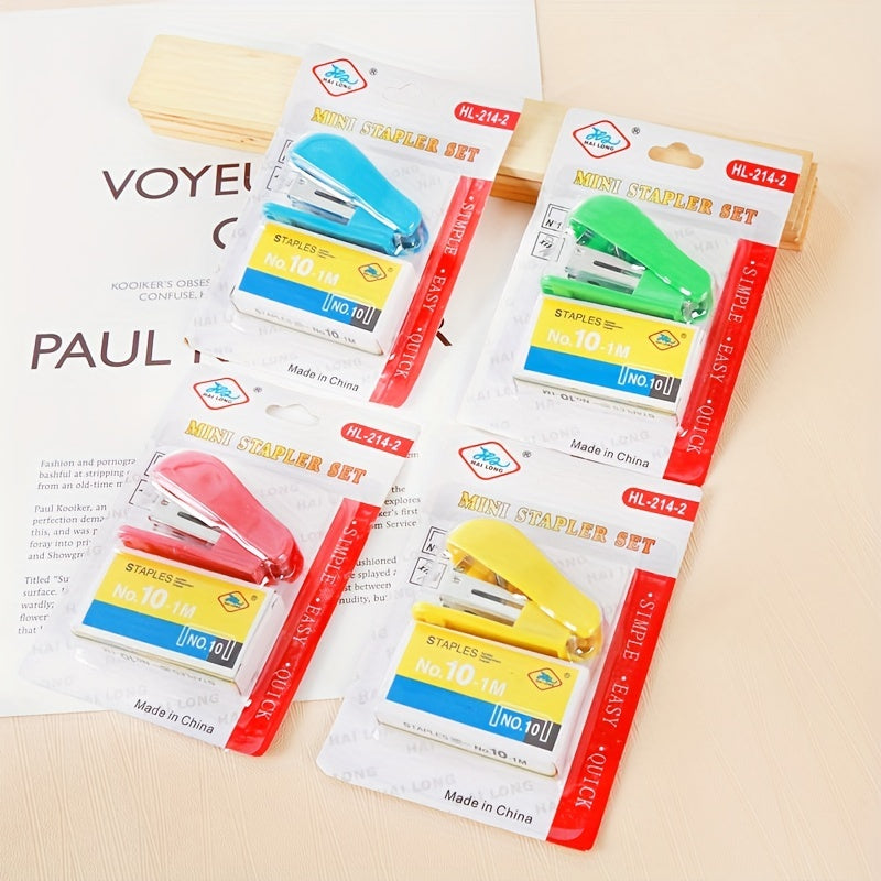 Pocket-sized Mini Stapler for Students