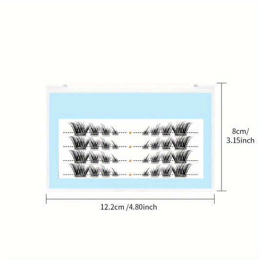 Cat Eye False Eyelashes Foxes Eye Segmented Lashes Extensions DIY