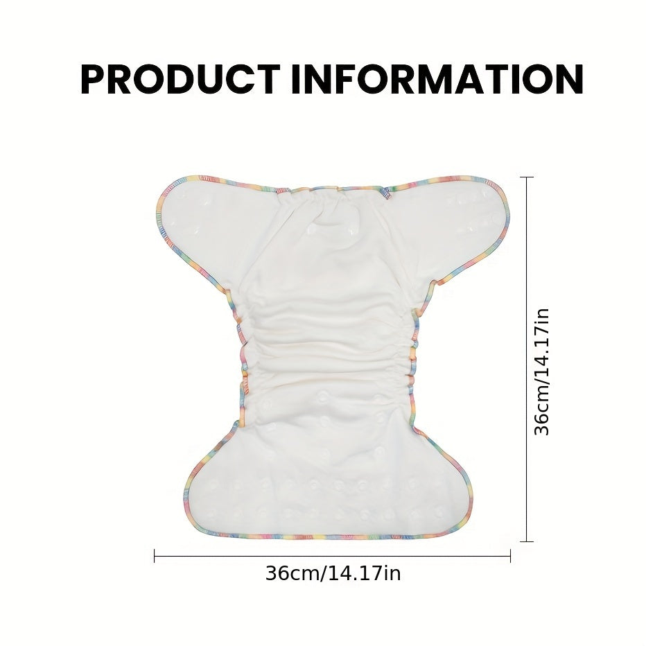 Reusable Bamboo Cotton Cloth Diaper for Baby Boys and Girls