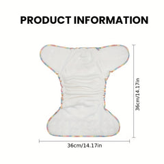 Reusable Bamboo Cotton Cloth Diaper for Baby Boys and Girls
