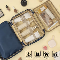 Large Capacity Makeup Storage Bag with 5 Compartments