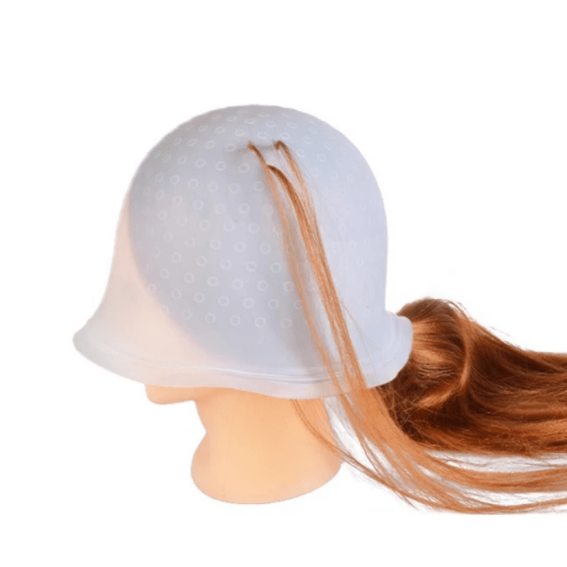 Silicone Highlight Cap Hair Coloring Dye Cap Kit