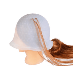 Silicone Highlight Cap Hair Coloring Dye Cap Kit