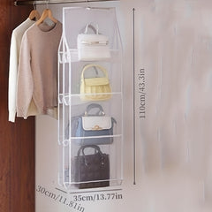 Hanging Closet Organiser for Purses and Bags
