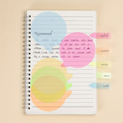 350 Transparent Sticky Notes Arrow Index Sticker & Waterproof Self Adhesive Pads