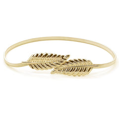 Elastic Leaf Waist Belt for Dress Skirts Jeans Pant
