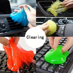 Magic Car Cleaning Pad Glue Powder Dust Remover