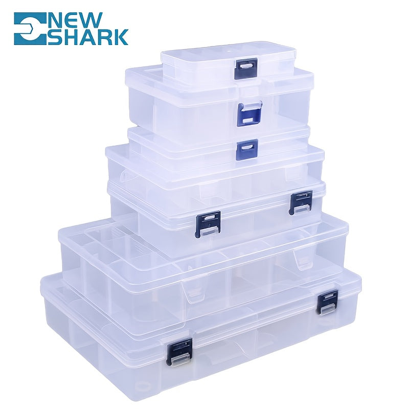 Adjustable Plastic Storage Box for Small Components & Jewelry Tools
