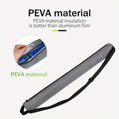 Round Long Beer Beverage Cooler Bag Insulated for Camping Picnic