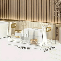 Stackable Desktop Storage Box Acrylic Makeup Organizer Perfume Display Rack