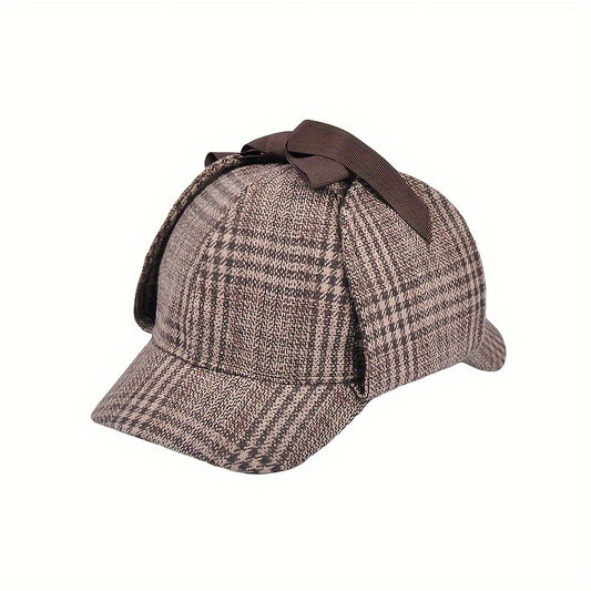 Detective Costume Hat Cosplay Hat Vintage Hat Deerstalker Hat Cap
