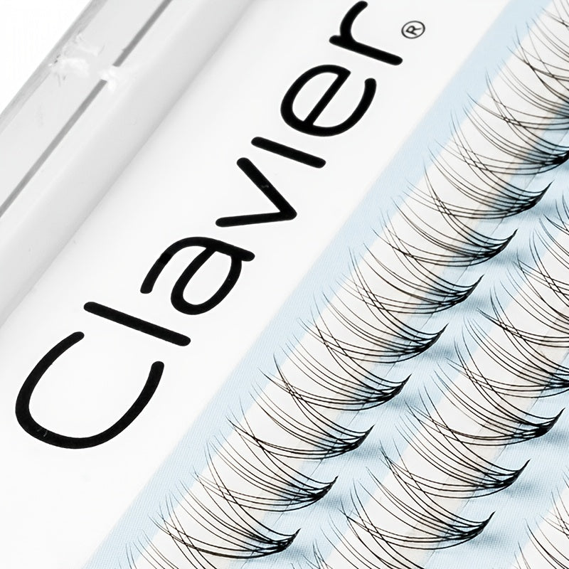 Natural C Curling False Eyelashes 60 Clusters Segmented Lashes