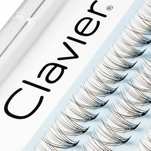 Natural C Curling False Eyelashes 60 Clusters Segmented Lashes