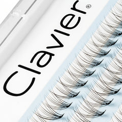 Natural C Curling False Eyelashes 60 Clusters Segmented Lashes