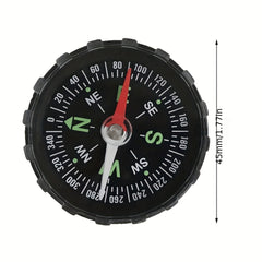 Mini Precise Compass for Outdoor Camping Hiking Navigation