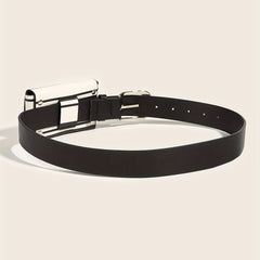 Hip Hop Striped Purse Belt PU Leather Crossbody Mini Bag Belt