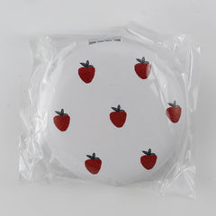 Strawberry Print Makeup Mirror Double Side Folding Cosmetic Vanity Mirror