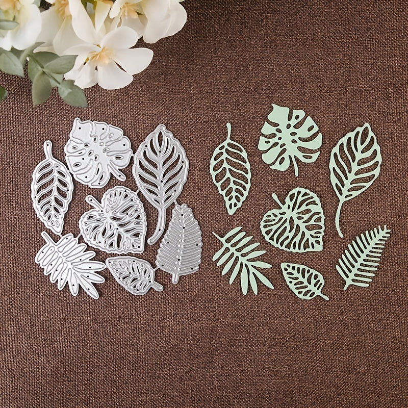Flowers Leaves Metal Cutting Dies Decorative Embossing Stencils