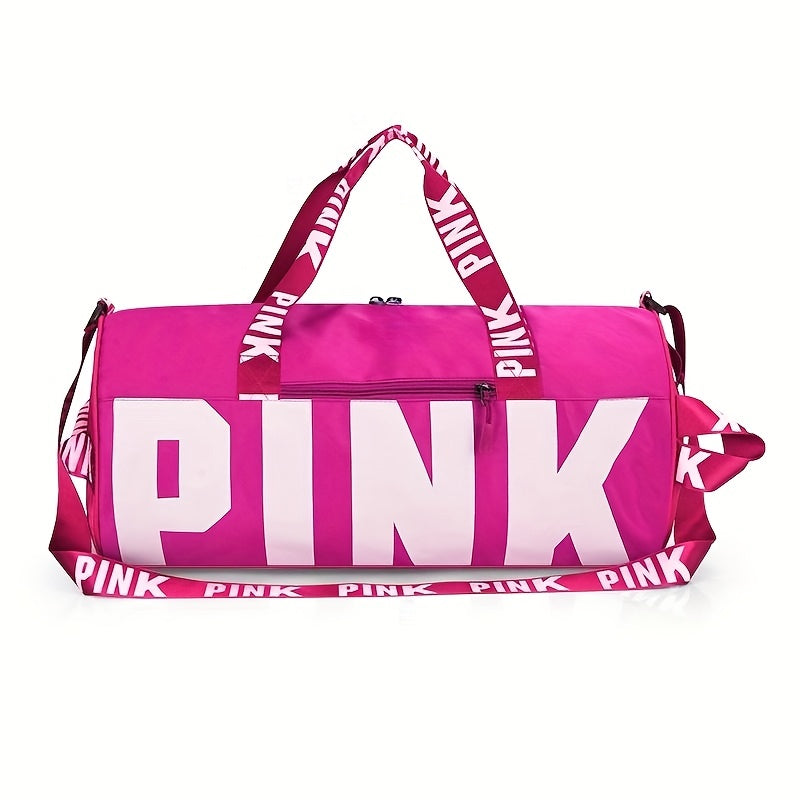 Stylish Letter Pattern Sports Handbag Large Capacity