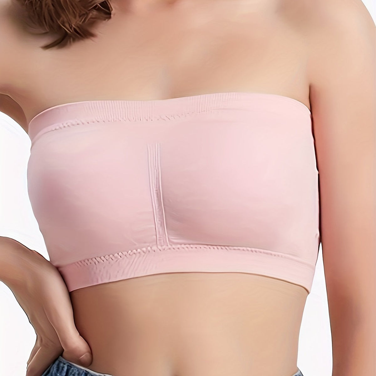 Soft Strapless Bandeau Bra Stretch Everyday Lingerie