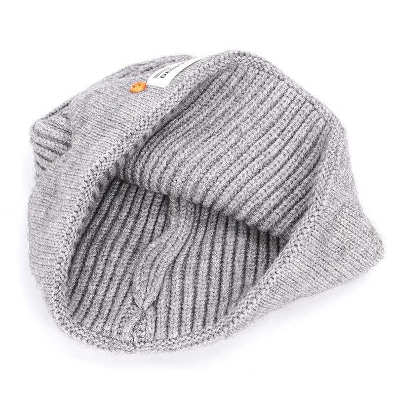 Knitted Wool Cap for Men & Women
