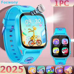 Focwony Kids Smart Watch with 26 Games Camera Music Player Pedometer