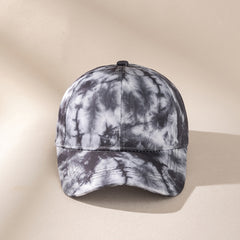 Tie Dye Y2K Baseball Cap Sports Sun Hat Men Dad Hats