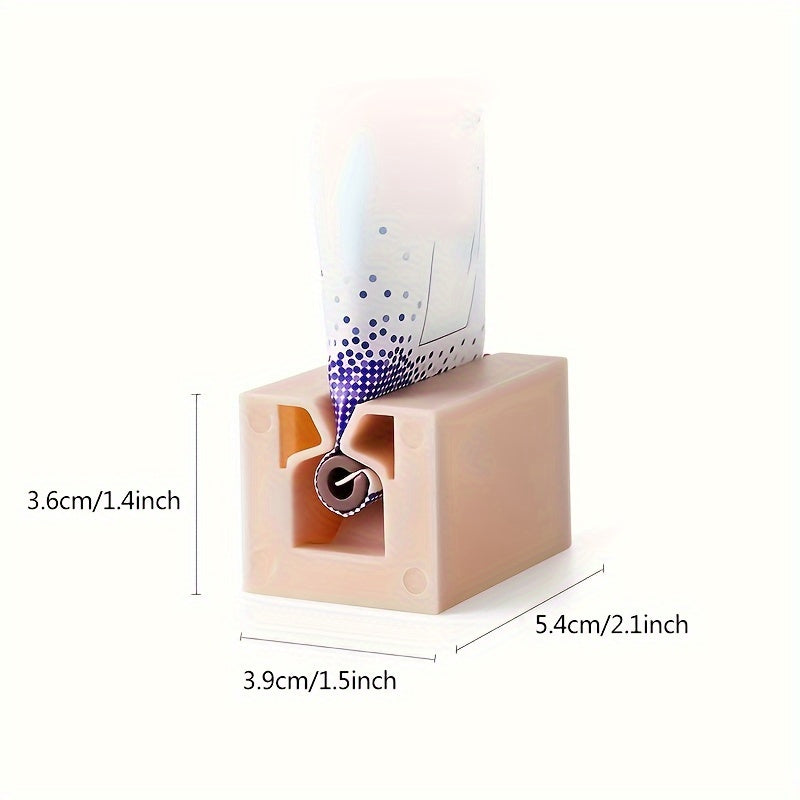 Plastic Toothpaste Squeezer Tube Dispenser Rack for Bathroom