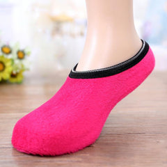 Cozy Felted Slide Slippers for Women
