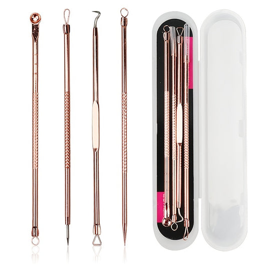 4pcs Acne Blackhead Removal Needles - Skin Care Tools
