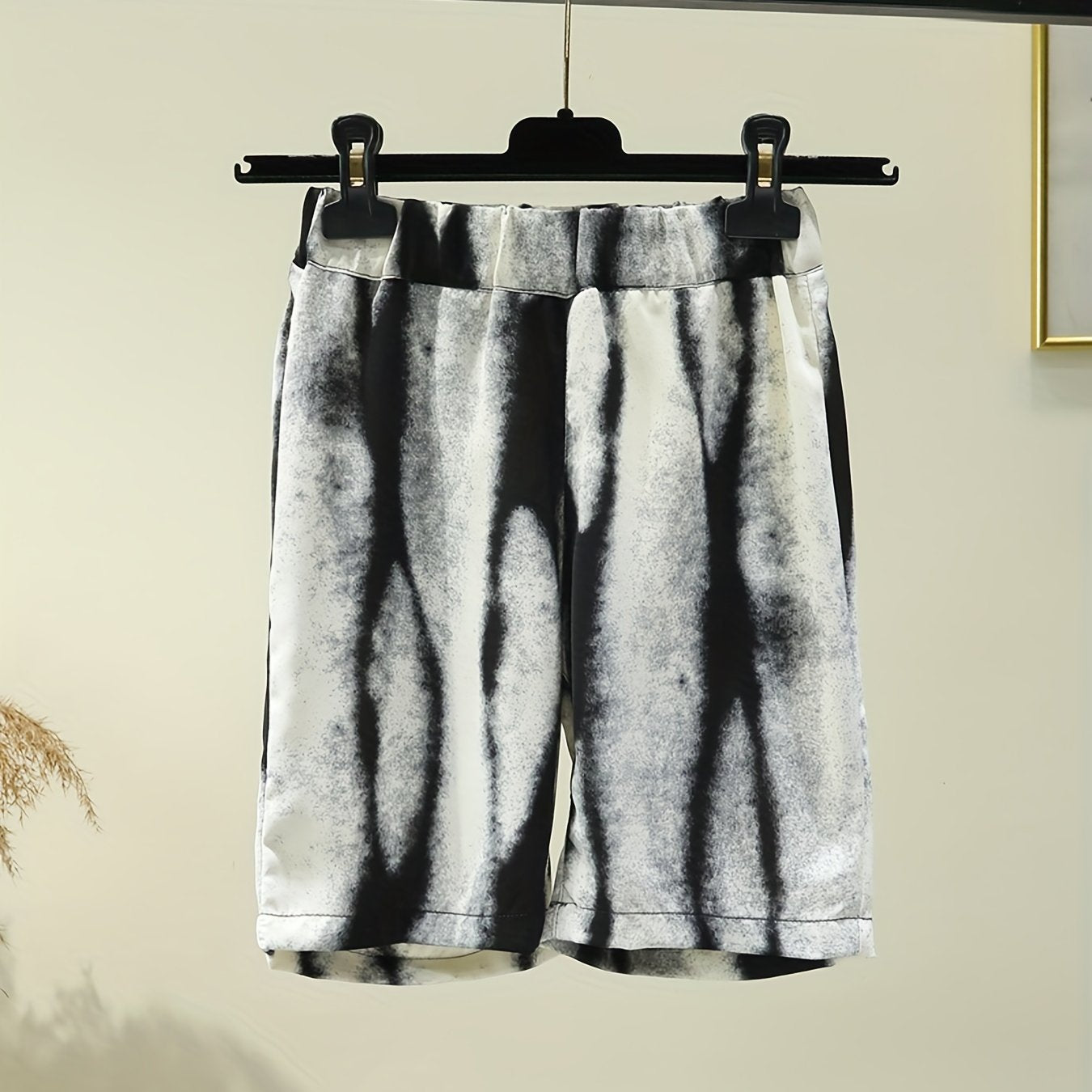 Kid Teen Girls Tie Dye Art Print Shorts Casual Outfit Clothes