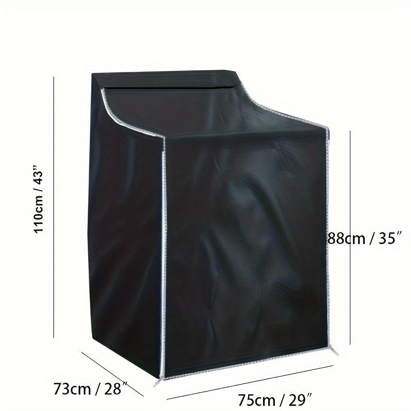 Waterproof 420D Washer Dryer Cover - Fits Most Top & Front Load Machines