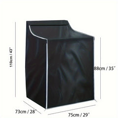 Waterproof 420D Washer Dryer Cover - Fits Most Top & Front Load Machines